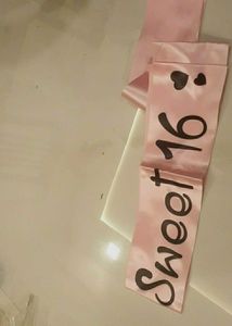 Sweet 16 Sash