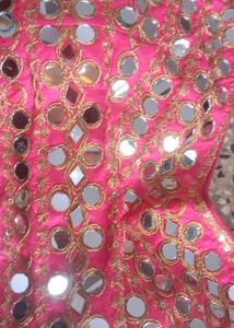 Beautiful Heavy Mirror work Party Wear Blouse