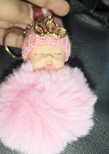 Princess Baby Keychain