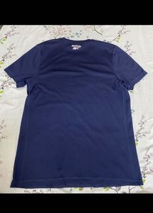 Reebok Men Navy Blue Prime Brand LogoPrint Sustai