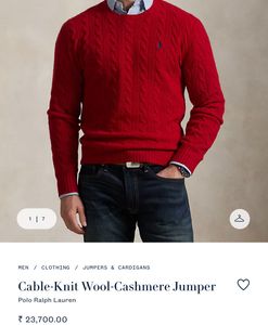 Ralph Lauren Cable Knit Jumper