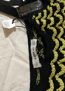 Zara Knit Crop Top &amp; Skirt Set