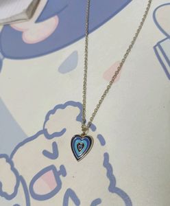 Aesthetic Pinteresty Heart Pendant Chain🎀