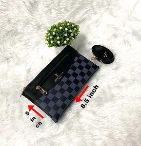 SLING BAGS WITH MULTI ZIPPER N SPACIOUS WALLET