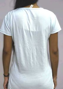 Stylish Blue T-Shirt For Summer
