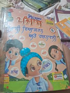 Class 8th Punjabi Book, Sohna Punjab
