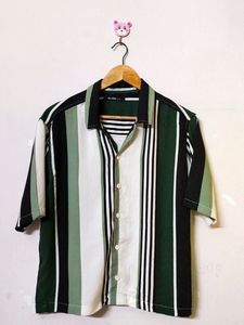Zudio Brand Multicolour Short Shirt For Men