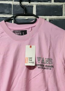 Vans Pink Graphic Tee