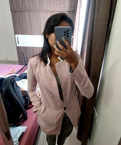 Blush Pink Blazer