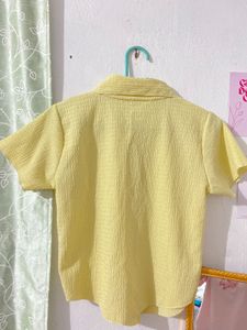 Butter Yellow Korean Top