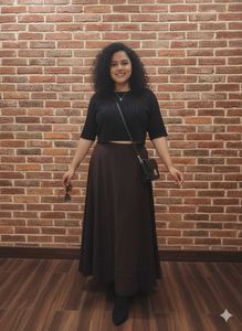 Elegant Top & Skirt
