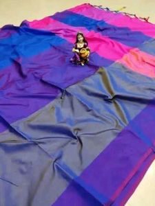 Colorful Striped Saree