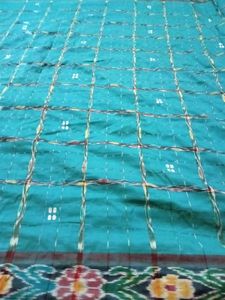 Blue Handloom Saree