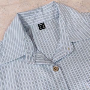 SHEIN Oversized Striped Shirt