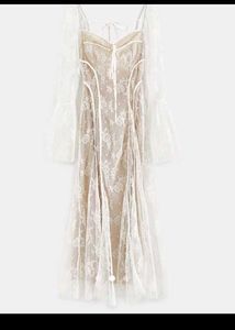 Elegant Lace Maxi Dress