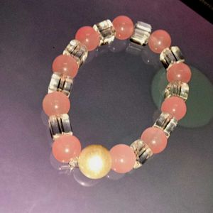 Pink Crystal Bracelet 🎀
