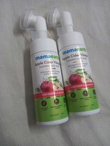 Mamaearth Apple Cider Vinegar Foaming Face Wash