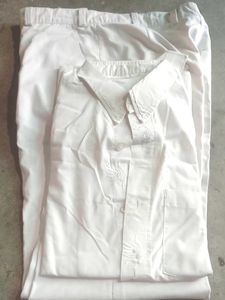Tailor Stitched White Men&#39;s Kurta &amp; Pyjama Set