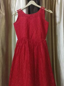 Red Lace Dress