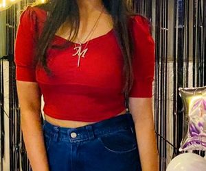 Red Crop Top