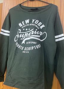 Max Olive Green Sweatshirt