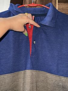 Color Block Polo Shirt