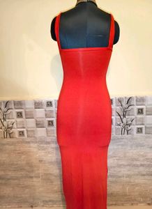 BOGO🎁Buy One Get 1 Free🎁Red Bodycon Maxi Dress