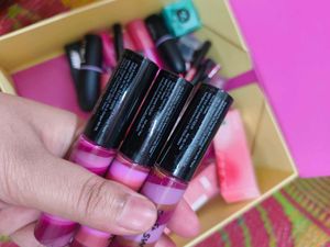 Combo Of 3 Plum Soft Swirl Lip Glosses