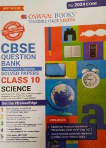 Oswaal CBSE Class 10 Science Question Bank