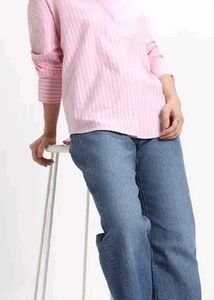 Pink Striped Shirt