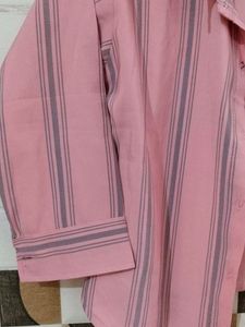 Striped Pink Shirt