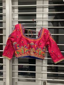 Pink Embroidered Blouse
