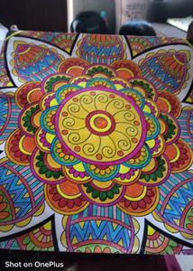 Mandala Art Colouring Book