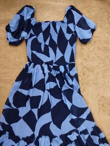 Blue long Dress 👗