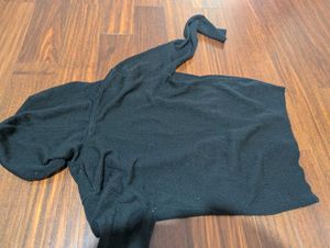 Black Zip-Up Hoodie