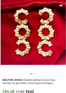 Statement Crystal Flower Earrings