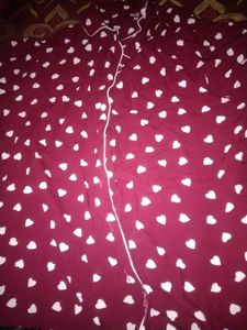 Purple Satin Nightgown