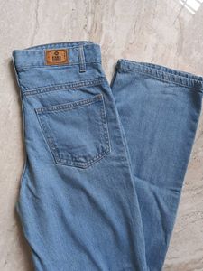Blue Straight Fit Jeans