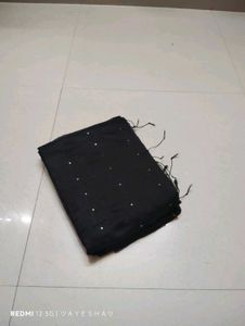 Elegant Black Saree Brand New Unused Sare
