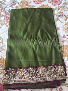 Heavy Party Wear Banarasi Silk Saree