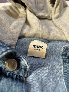 Max Denim Jacket With Hoddie
