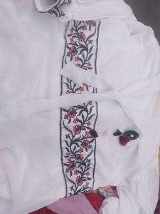 White Floral Dress