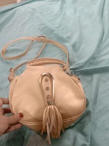 Gold Colour Sling Bag