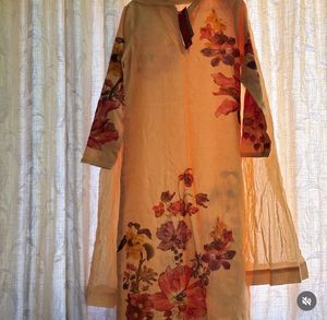 Floral Print Kurta Set