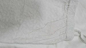 White Lakhnavi Plazo