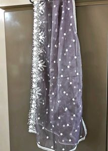 Elegant Purple Embroidered Kurta set