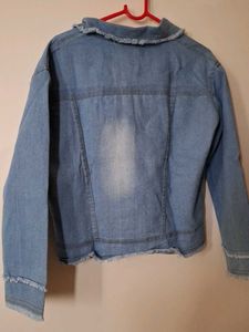Frayed Denim Jacket