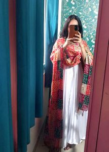 White Anarkali Dress All Size Available