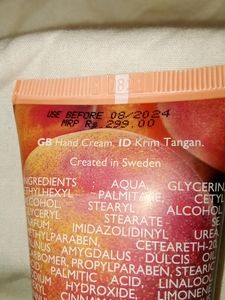 Softening Hand Cream With Peach 🍑 Extract