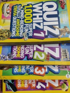National Geographic Kids Quiz Whiz 1,2,3,4